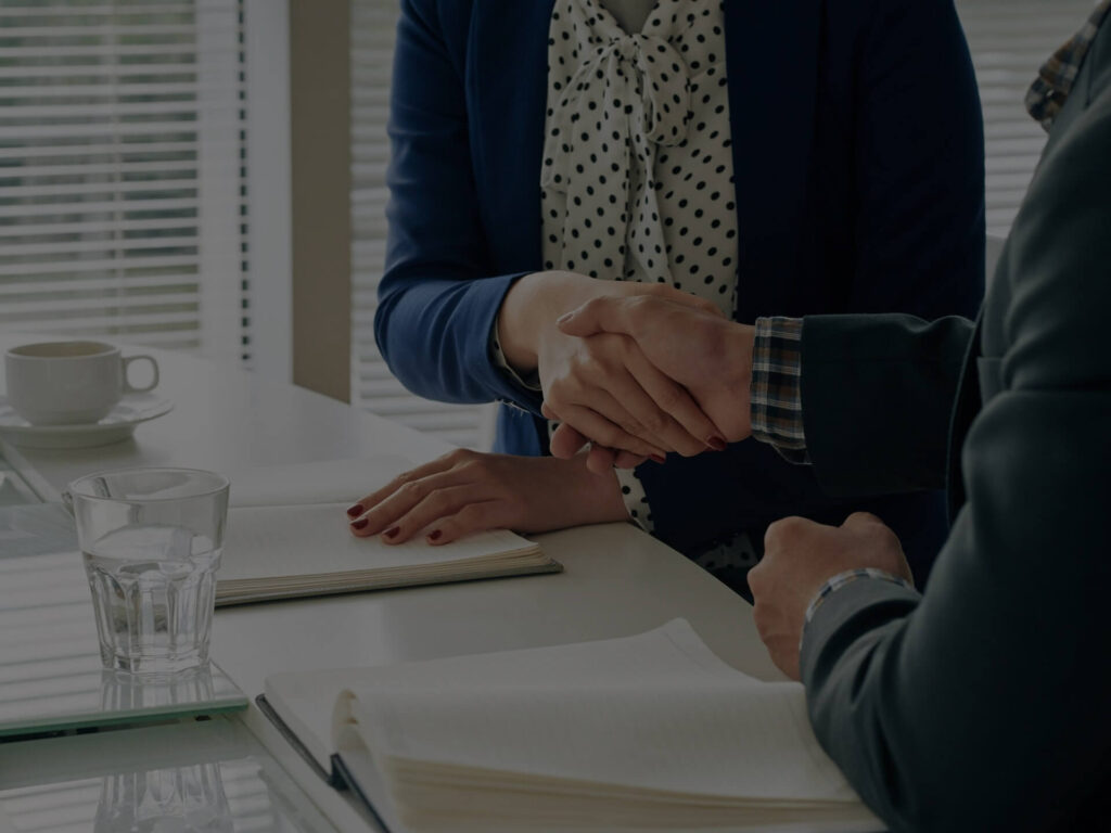 ProsperityCA Chartered Accountants Handshaking Tax Planning Client